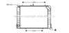 AVA QUALITY COOLING TO2424 Radiator, engine cooling